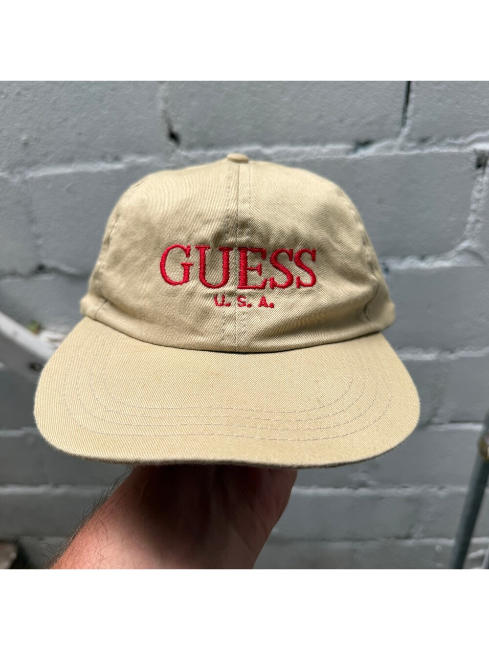 Vintage 90s Guess Strapback Hat